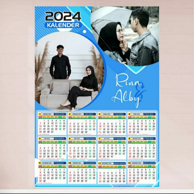 Jual Cetak Kalender 2024 Costum Murah | Anton Percetakan | Shopee Indonesia