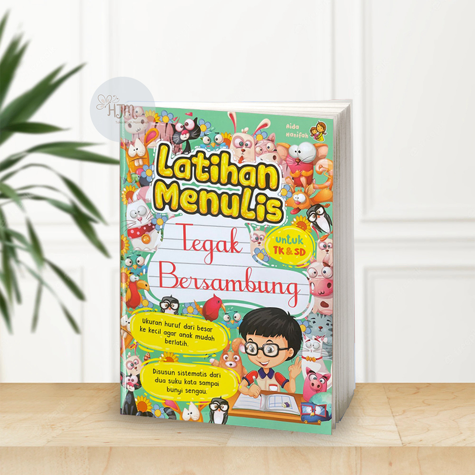 Jual Buku Aktivitas Anak Tk Paud Belajar Latihan Menulis Tegak ...