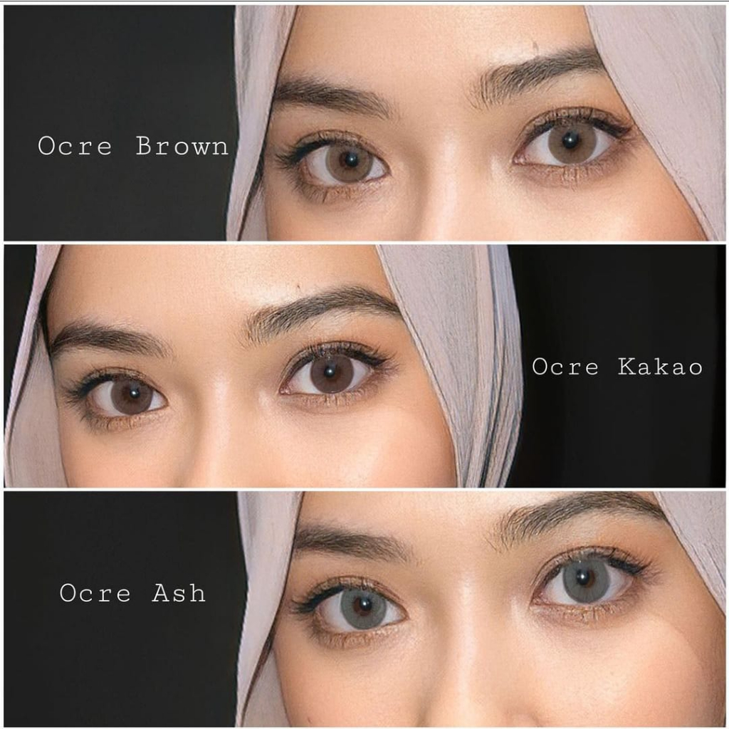 Jual Softlens New More Dubai Ocre Ash Ocre Kakao Minus S D