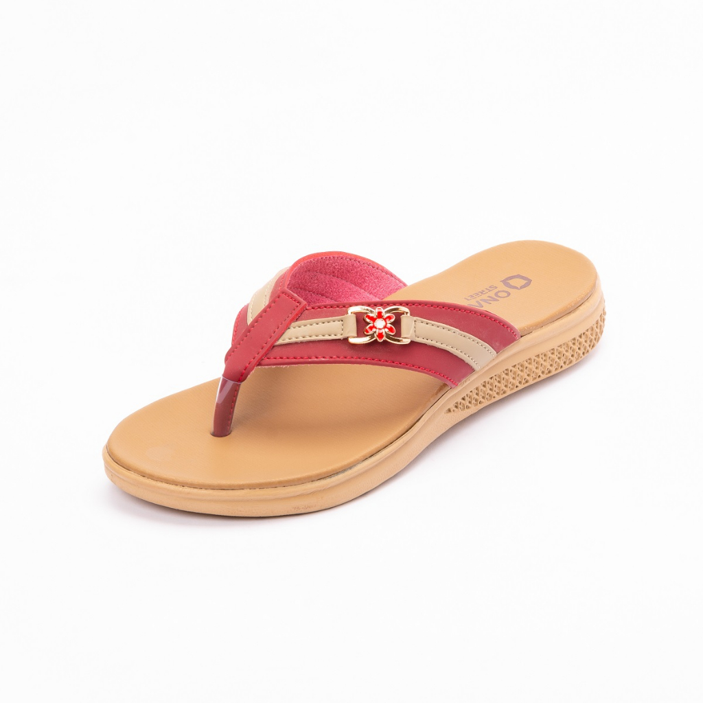 Jual Sandal wanita kekinian - sandal jepit elegan - sandal kondangan