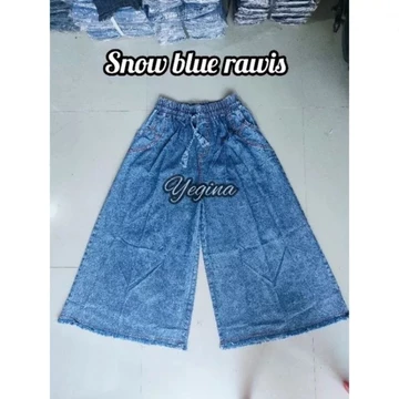 Kulot Jeans Jumbo Wanita Mayung Panjang Besar Xxl Xl Bigsize Blue Navy Black