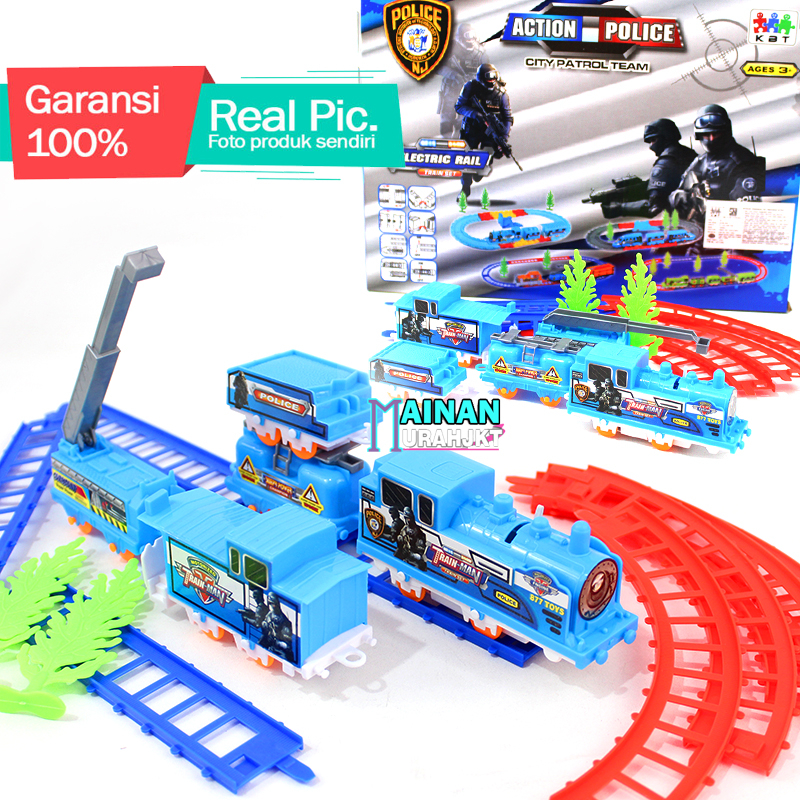 Jual MAINAN ANAK MURAH KERETA TRACK ACTION POLICE 877-33L MAINAN ANAK ...
