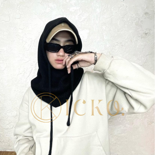 Jual BALACLAVA Rajut / Hijab Rajut Tebal By ICKO OUTFIT Shopee Indonesia