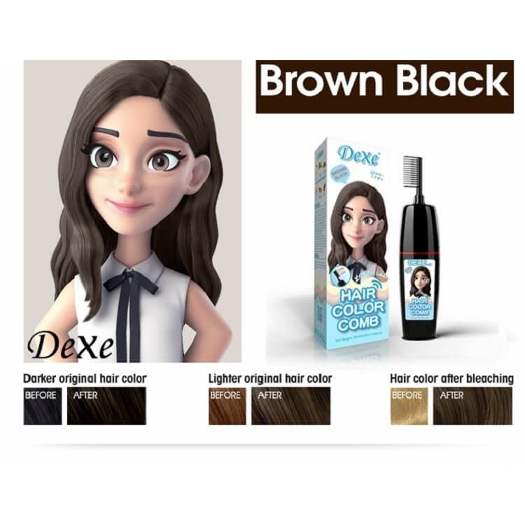 Jual New Hope Life DeXe Hair Color Comb Sisir Pewarna Rambut