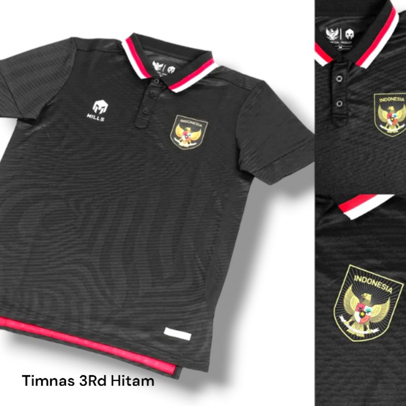 Jual Jersey Timnas Indonesia Grade Ori 3rd Hitam | Shopee Indonesia
