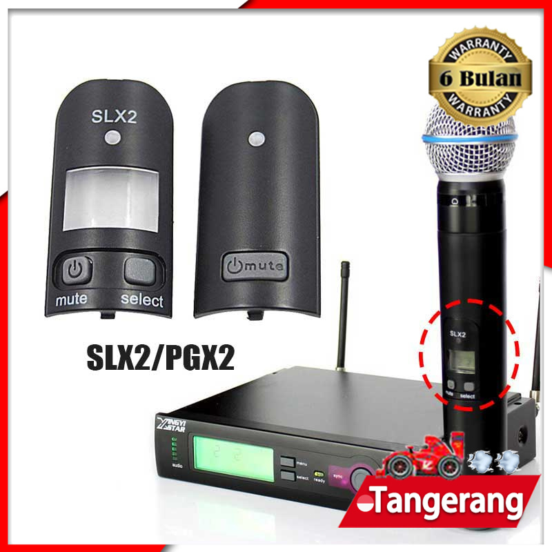 Jual Cover Tombol Mic On Off Switch Mute Button Microphone Shure SLX2 ...