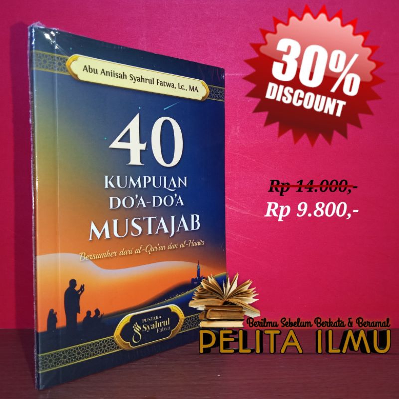 Jual Buku 40 Kumpulan Doa-Doa Mustajab Bersumber Dari Al-Quran Dan Al ...