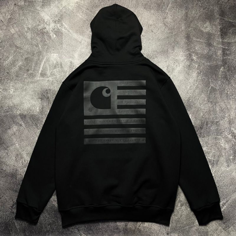 Carhartt state shop flag hoodie