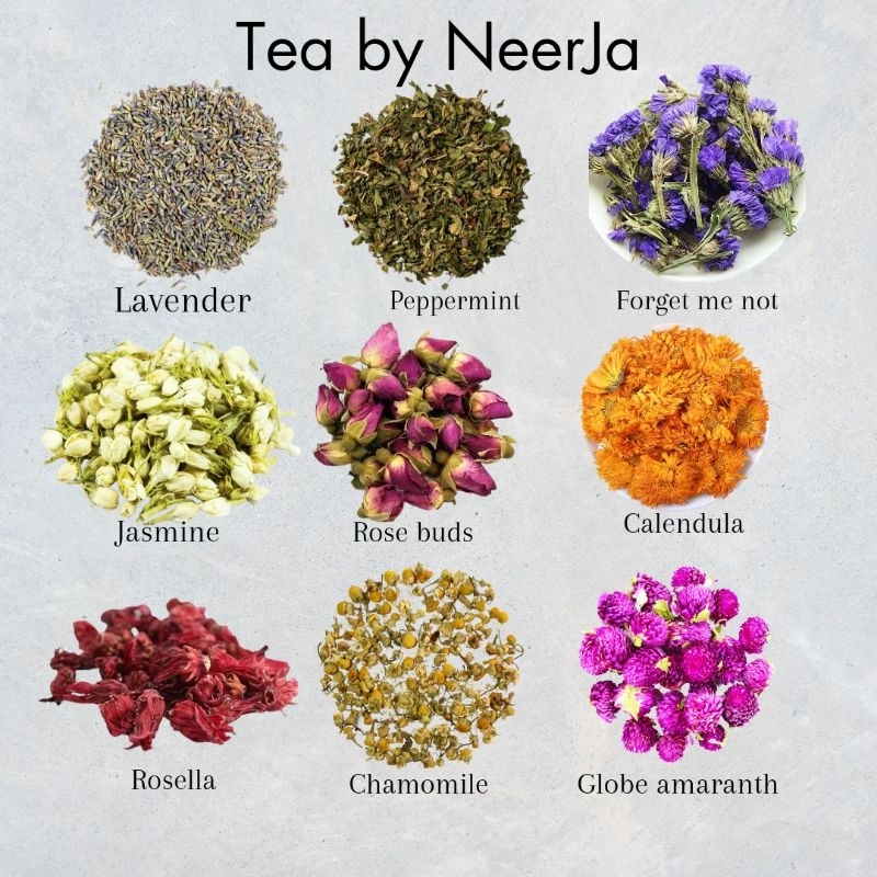 Jual TEH BUNGA KERING TISANE tea chamomile, calendula, forget me not ...