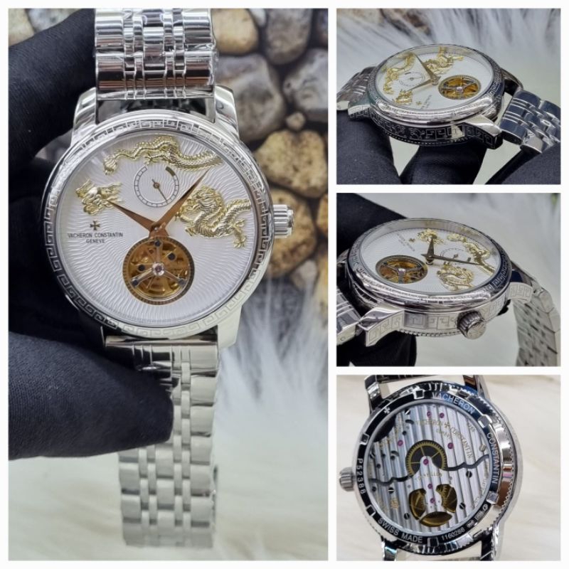 Jual JAM TANGAN PRIA VACHERON TURBILON AUTOMATIC JAPAN SUPER