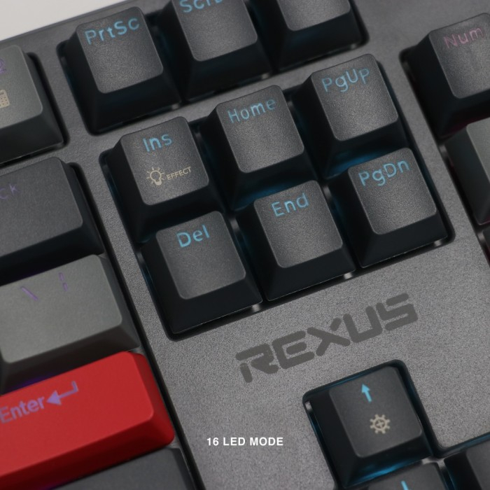 Jual Keyboard Gaming Rexus Heroic KX5 RGB Mechanical | Shopee Indonesia