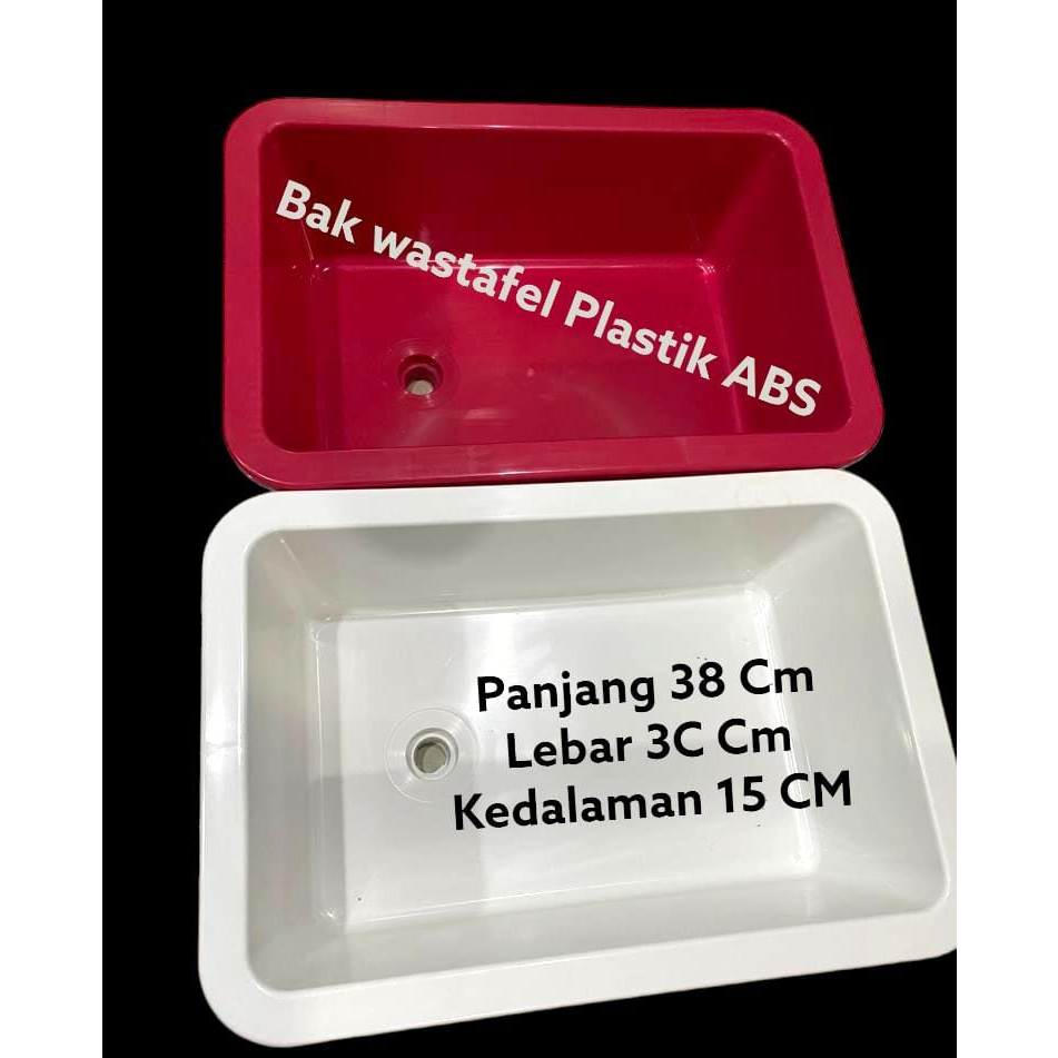 Jual Wastafel Cuci Tangan Wastafel Cuci Piring Ukuran 50x30x15 ABS