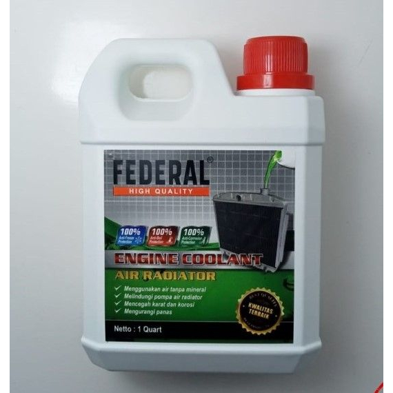 Jual Air Coolant Federal air radiator federal High Quality 1L | Shopee ...