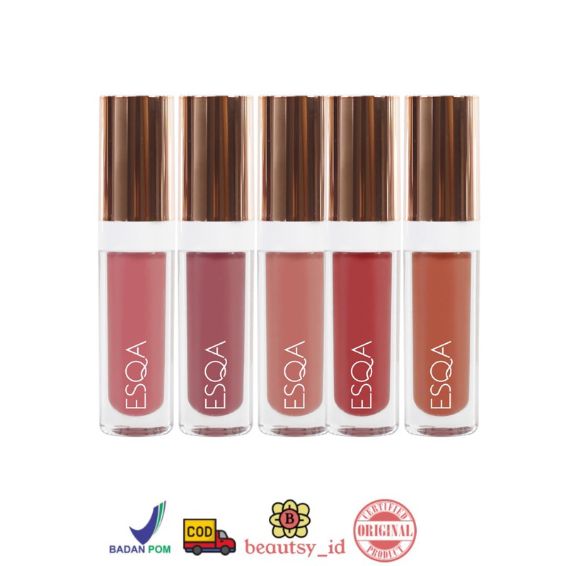 Jual Esqa Lip Gloss Lipgloss London Jakarta Dubai Tokyo Original BPOM