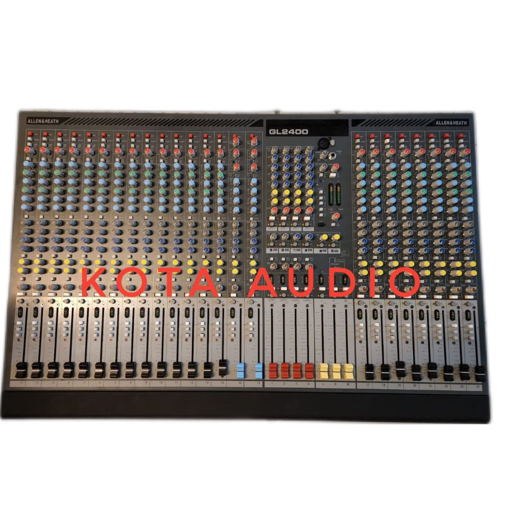 Jual MIXER AUDIO ALLEN&HEATH GL2400 24CH/GL 2400 424 24 CHANNEL ( GRADE