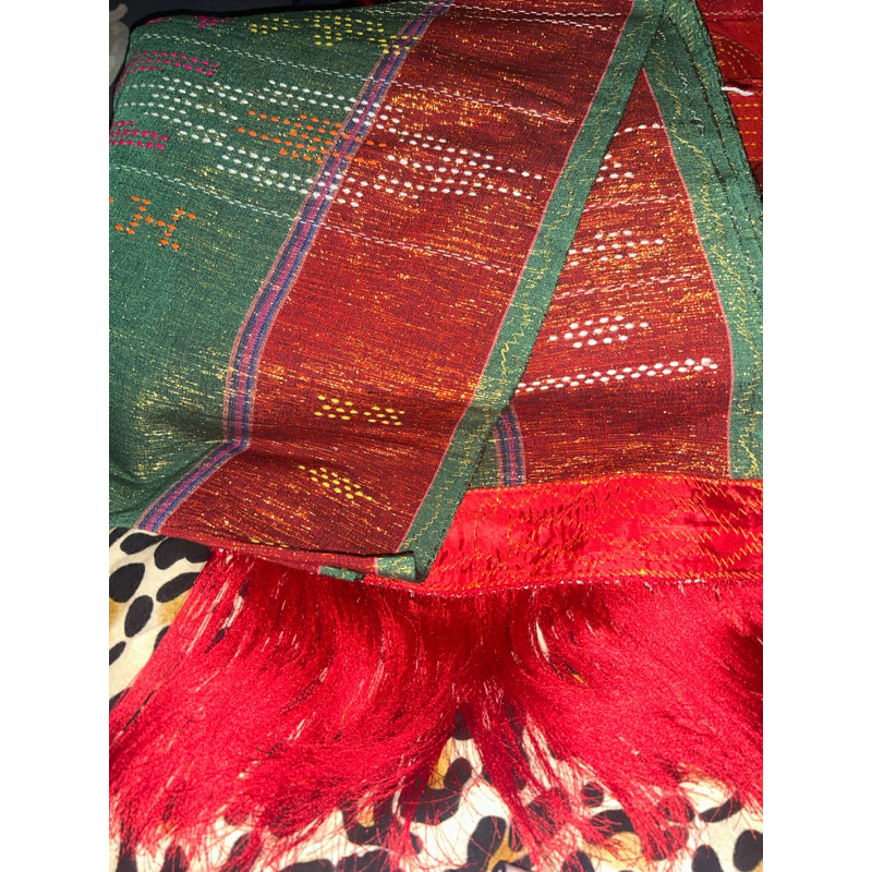 Jual Ulos Batak Corak Hijau Merah | Shopee Indonesia