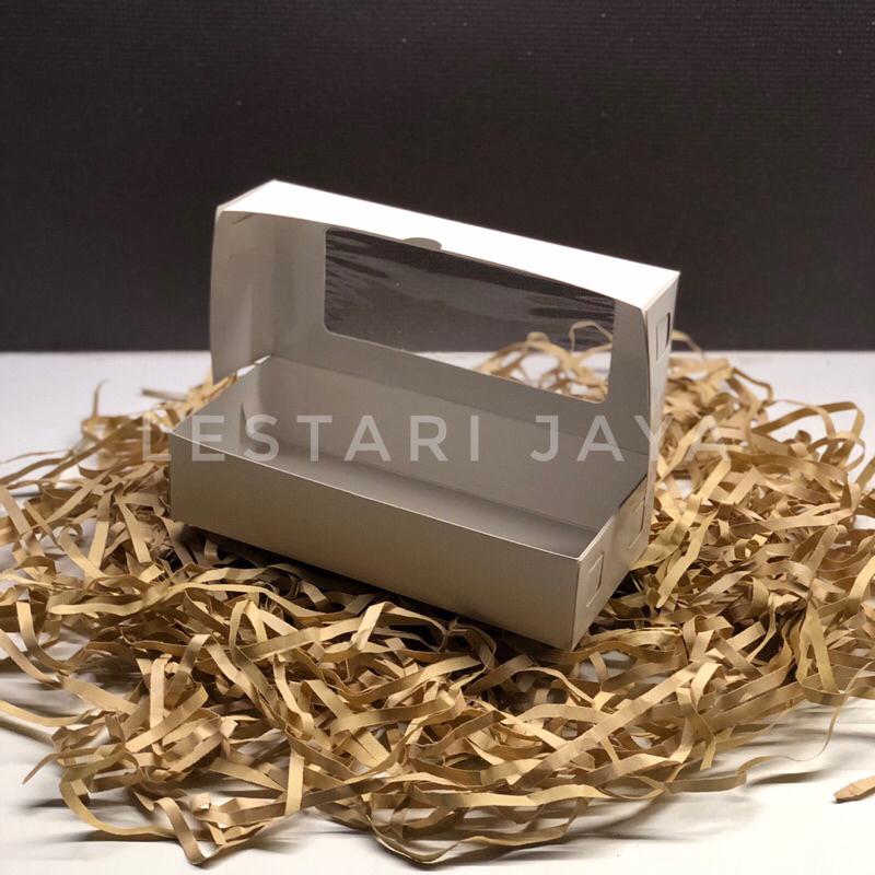 Jual Box Ivory Putih Laminasi Jendela Untuk Kotak Brownies Kue Roti ...