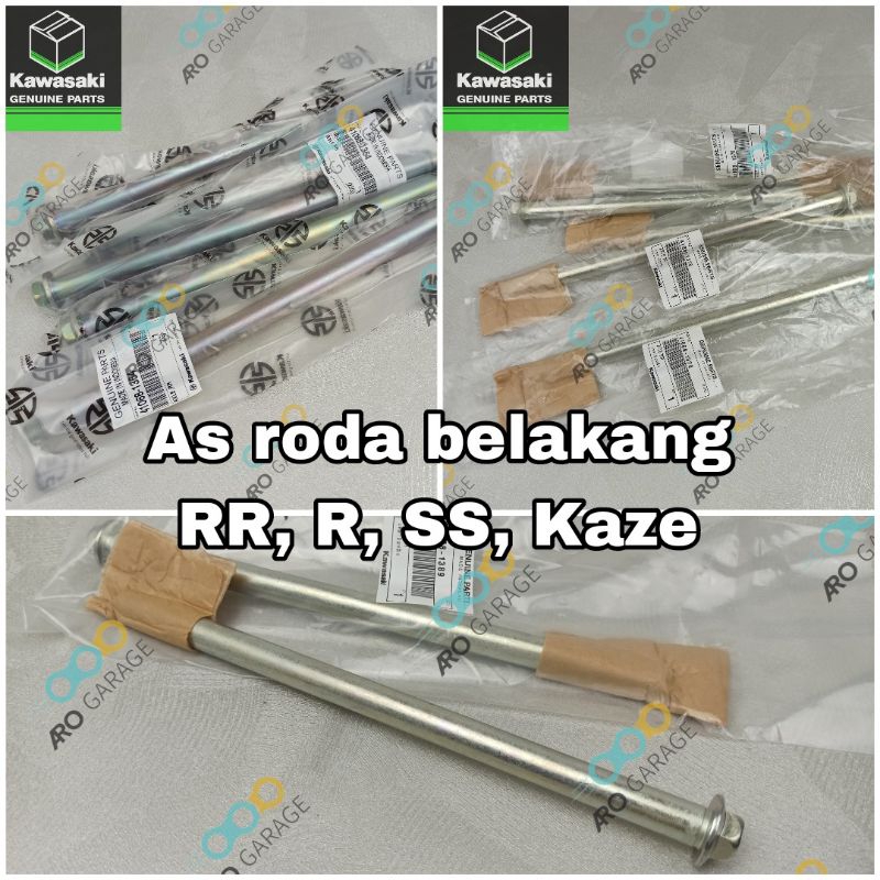 Jual As roda belakang Ninja RR R SS KAZE Original Kawasaki 41068-1389 ...