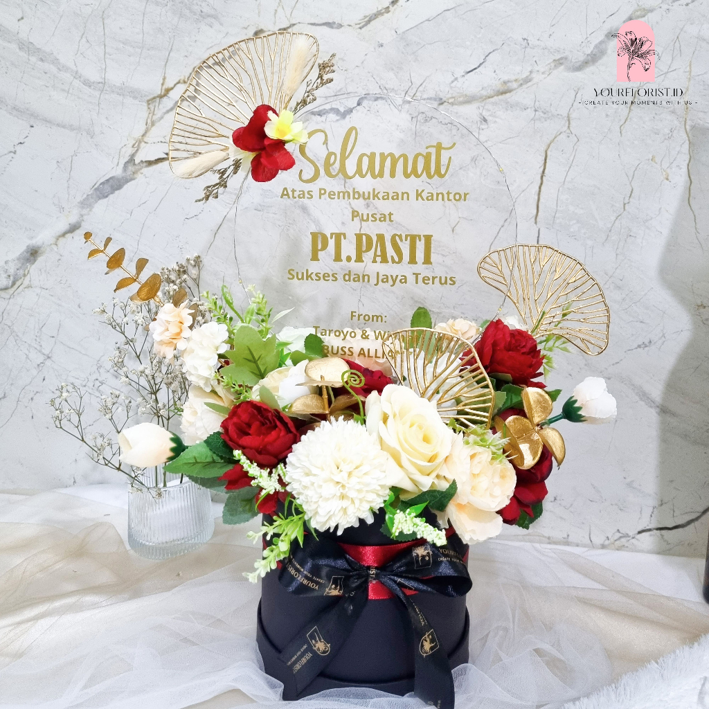 Jual Bunga Meja Untuk Grand Opening Gift Selamatan Pembukaan Toko Cocok ...
