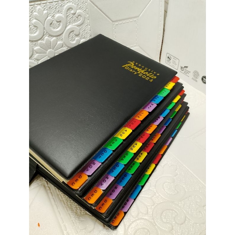 Jual buku agenda fort folio diary 2024 Shopee Indonesia