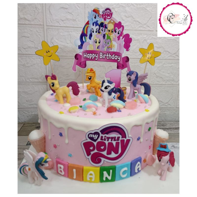 Jual Kue Ulang Tahun Kuda Pony / Little Pony Cake / Kue Ultah Karakter