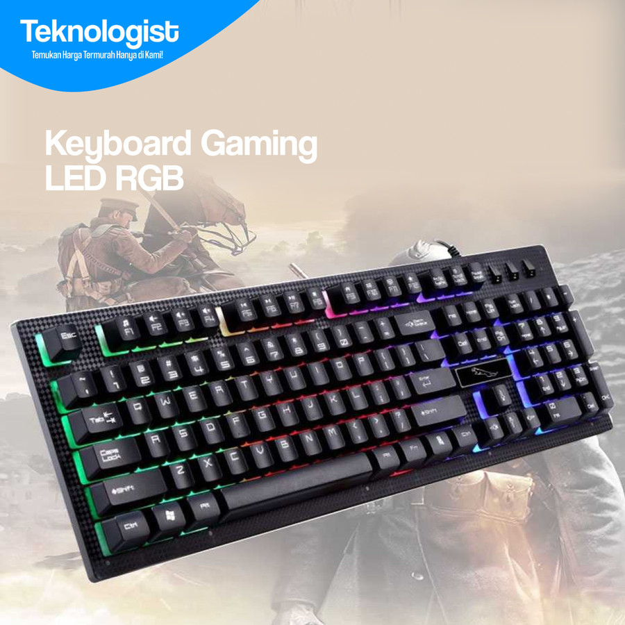 Jual Leopard G20 Keyboard Gaming RGB LED Kabel Laptop Komputer | Shopee ...