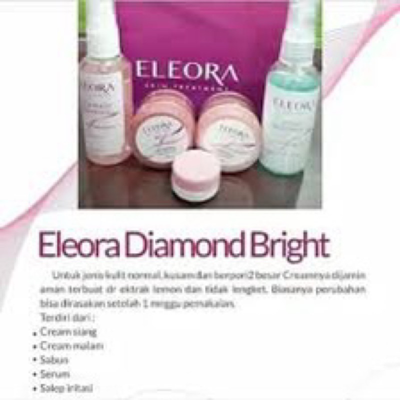 Jual ELEORA Diamond BRIGHT | Shopee Indonesia