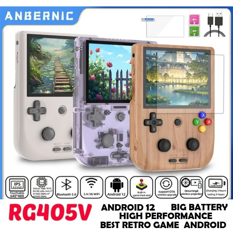 Jual Anbernic Rg405v Best Konsol Handheld Retro Gaming RG 405v | Shopee ...