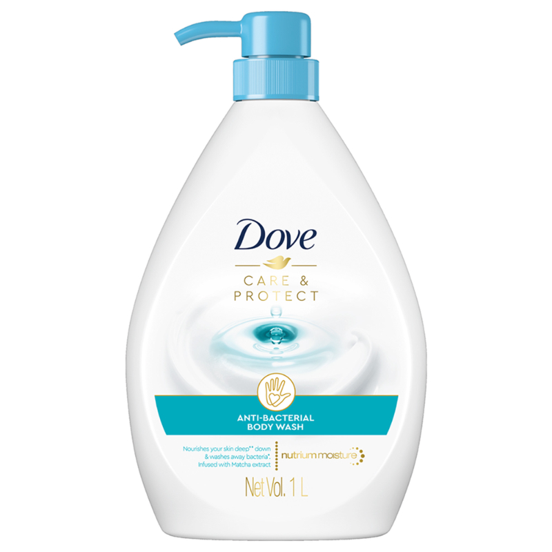 Jual DOVE BODY WASH PUMP CARE & PROTECT 1 LITER Shopee Indonesia
