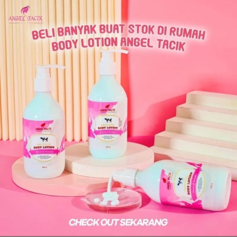 Jual Body Lotion Angel Tacik BPOM BUNDLING 3PC (Kemasan Baru) Shopee