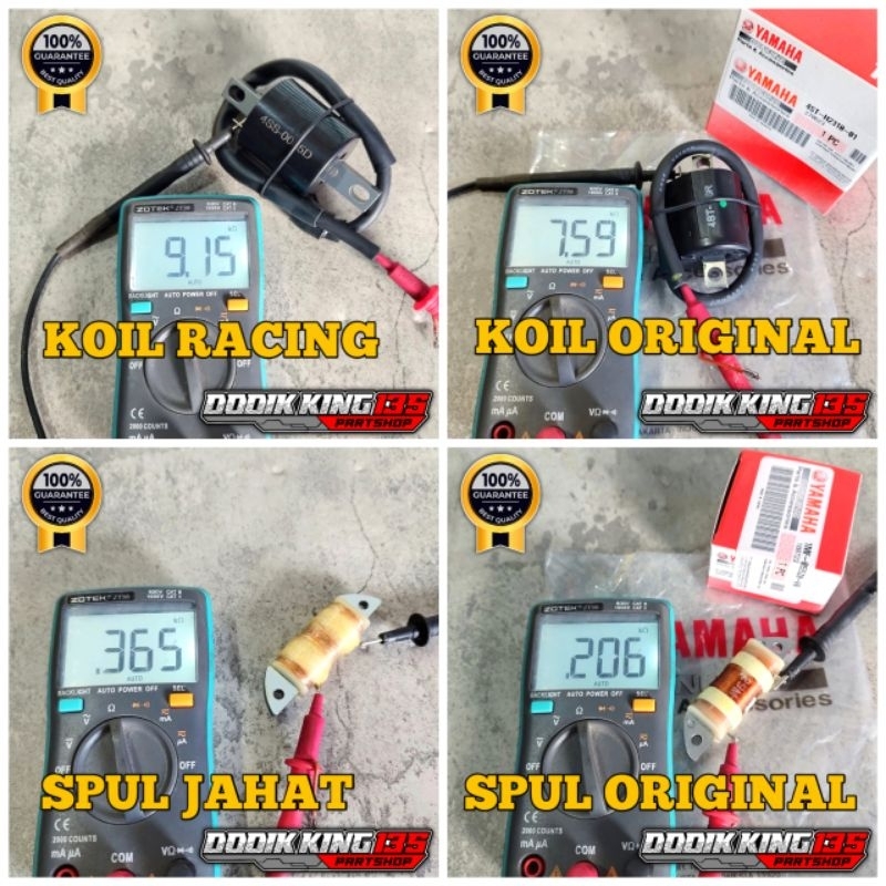 Jual PAKET SPUL KOIL RACING RX KING RXK RXS RXZ RZR ALFA SIGMA CHAMP ...