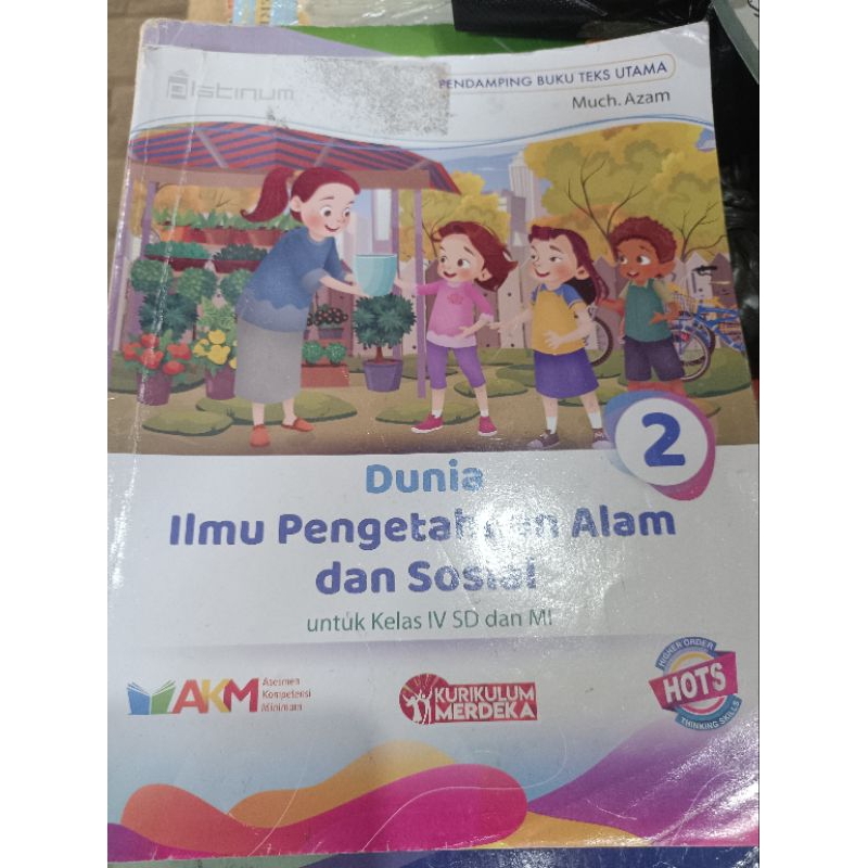Jual ILMU PENGETAHUAN ALAM DAN SOSIAL KELAS 4 KURIKULUM MERDEKA BEKAS ...
