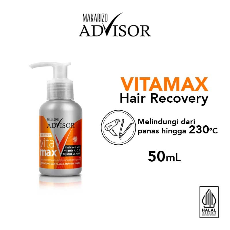 Jual Makarizo Advisor Hair Recovery Vitamax 50 mL - Vitamin Rambut