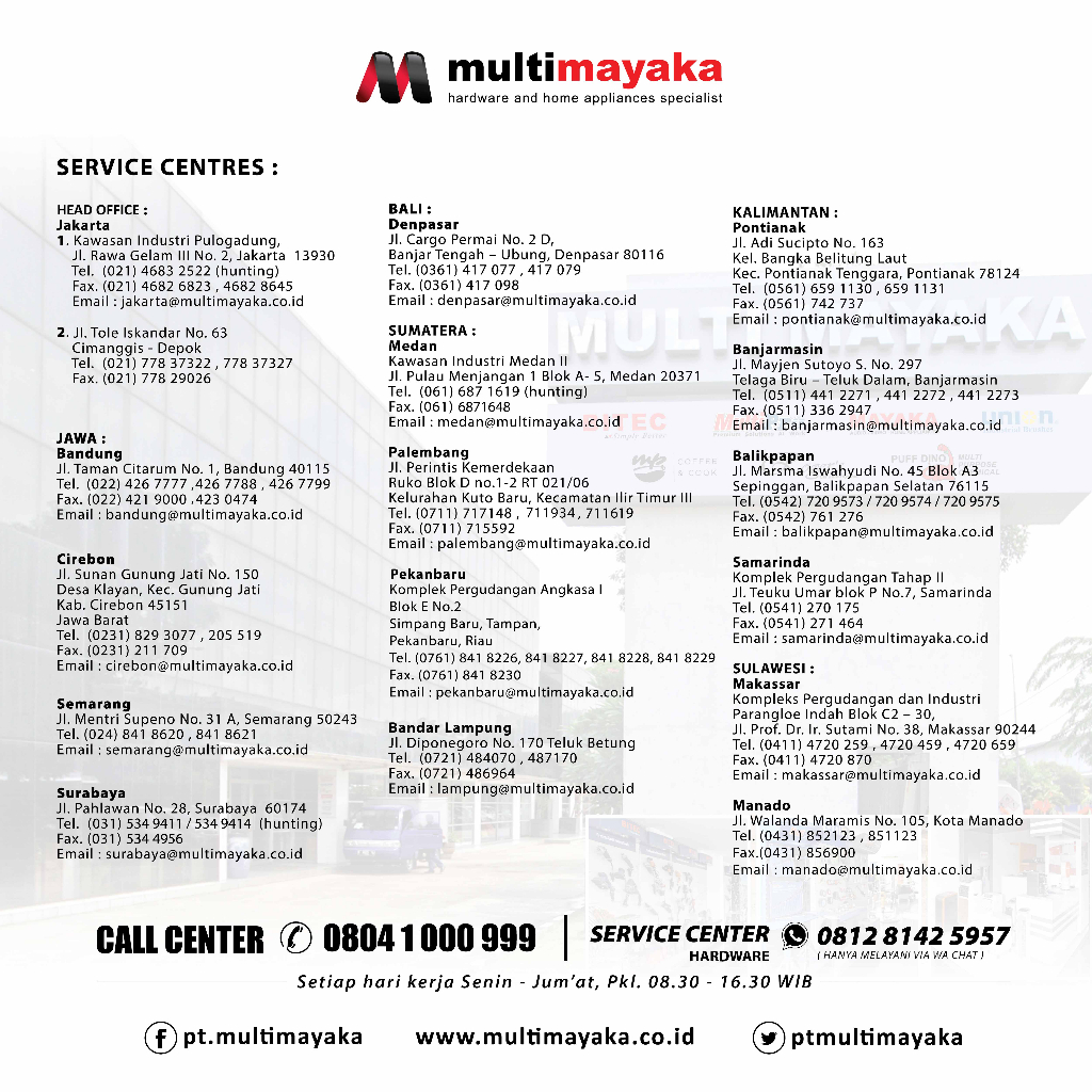 Jual Multipro Vacuum Cleaner Penyedot Debu Basah Kering + Blower 3 in 1 ...