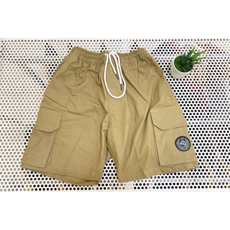 Jual CELANA CARGO OKH (CREAM) | Shopee Indonesia