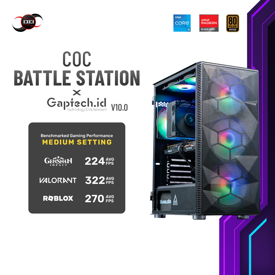 Jual COC BATTLE STATION X Gaptech Id V10 0 Shopee Indonesia