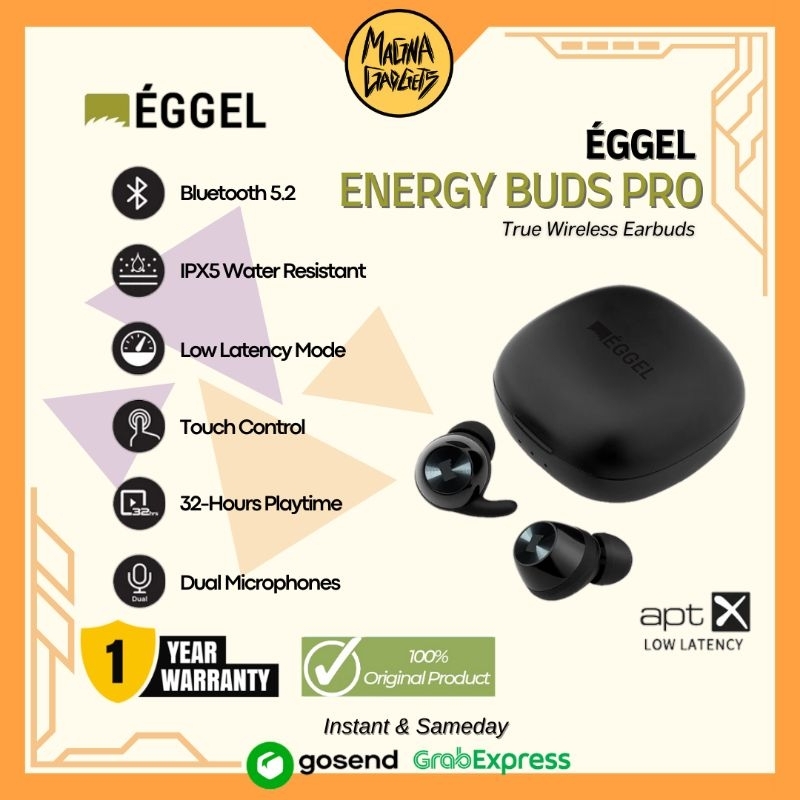 Eggel energy buds discount aptx