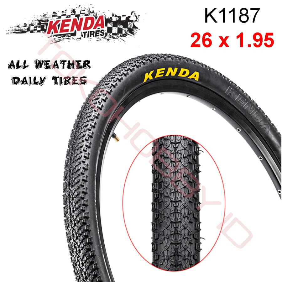 Jual KENDA K1187 Ban Luar Sepeda MTB XC Gravel 26 x 1.95 ERTRO 50559