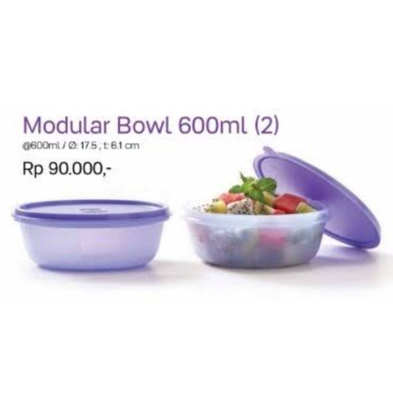 Jual Modular Bowl Tupperware Ml Shopee Indonesia