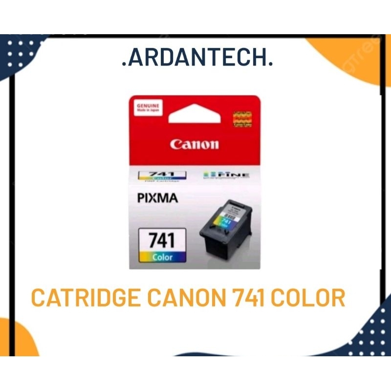 Jual Tinta Canon 741 Colour Original CL-741 | Shopee Indonesia