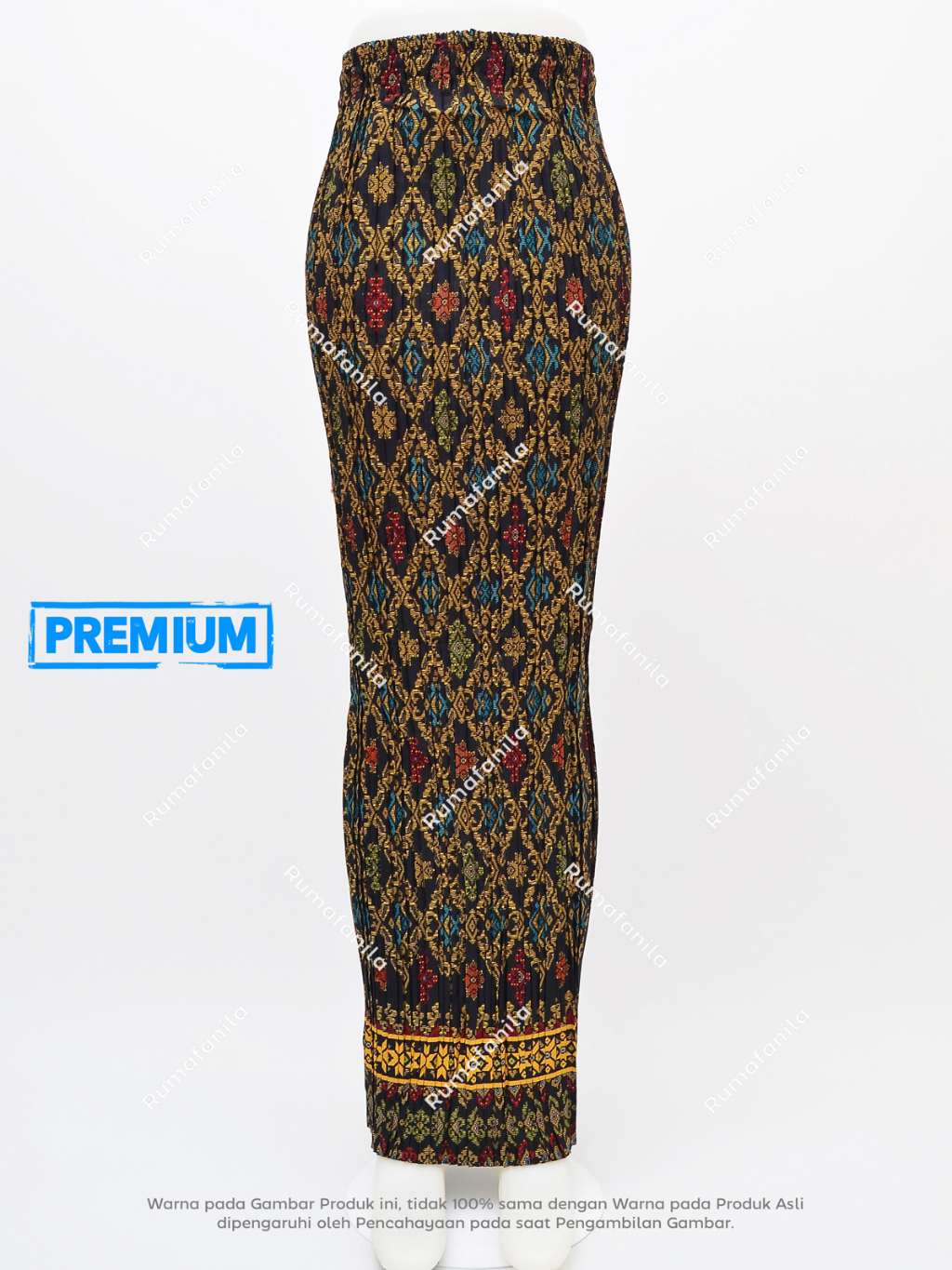 Jual Rok Plisket Batik Premium Jumbo Bawahan Kebaya Wisuda Modern ...