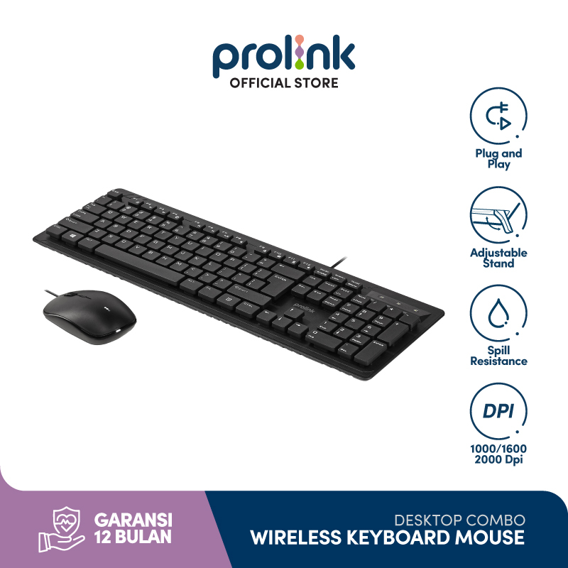 Jual CLEARANCE Prolink USB Multimedia Keyboard Combo Full length l ...