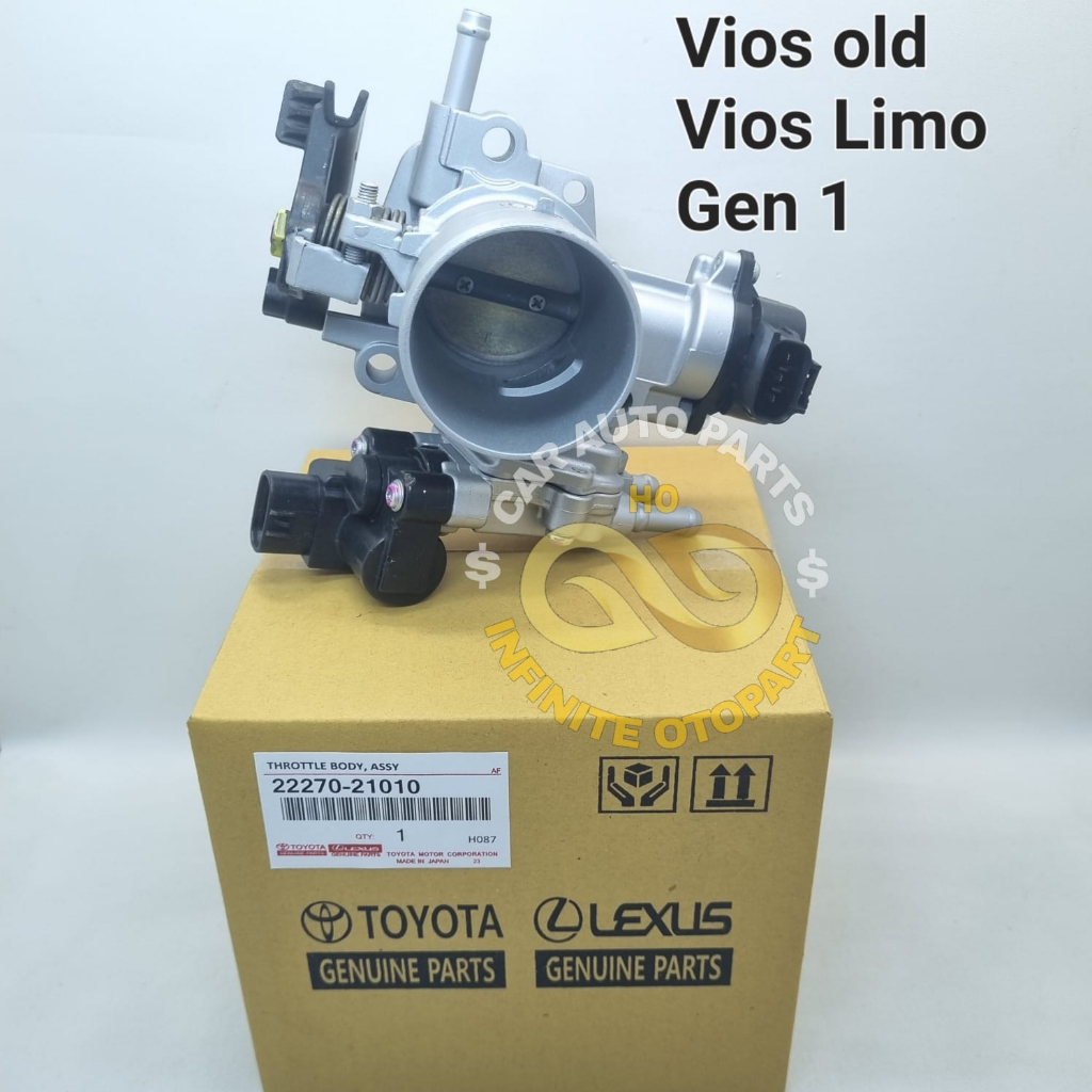 Jual THROTTLE BODY ASSY TROTOL BODY KOMPLIT TOYOTA VIOS OLD GEN 1 GAS