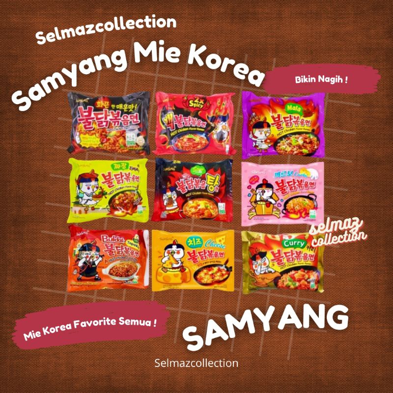 Jual Samyang Halal Mie Samyang Original Samyang Carbonara Best Seller