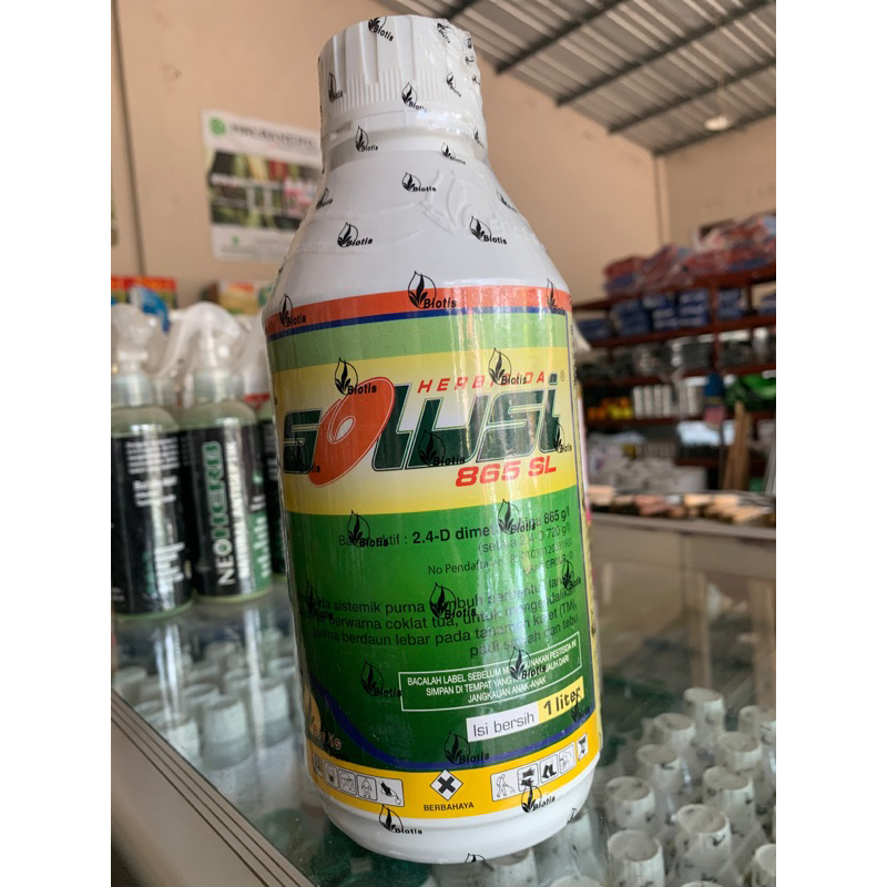 Jual Herbisida SOLUSI 865SL 1l bahan aktif dimetil amina gulma pada ...