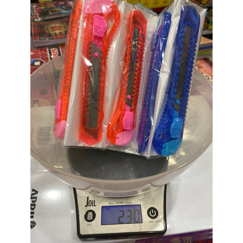 Jual CUTTER PLASTIK BESAR YAMATA / CUTTER PLASTIK RENCENG MURAH (1LUSIN ...