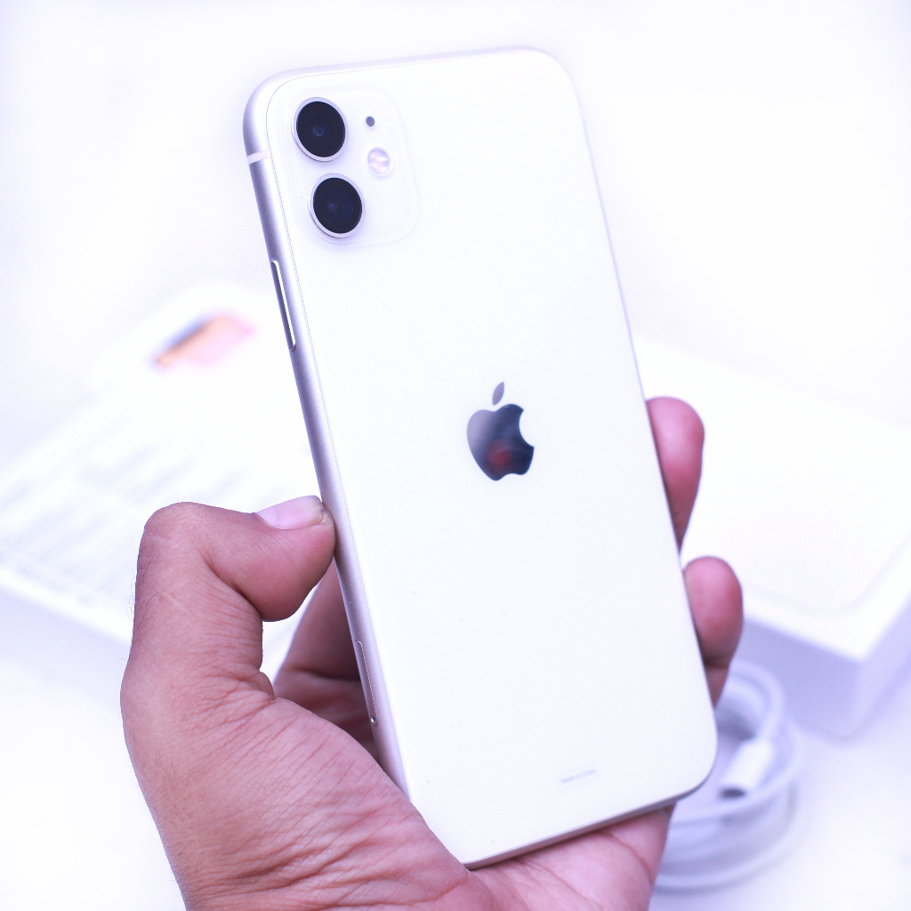 Jual iPhone 11 128GB Garansi Resmi Juli 2024 HB 100% | Shopee Indonesia