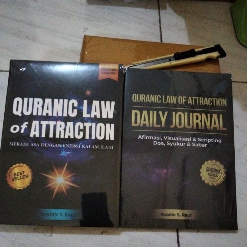 Jual Paket Quranic Law Of Attraction Dan Daily Journal Paket QLOA ...