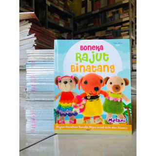 ( PROMO BUKU MURAH ORIGINAL ) BUKU KREASI / KETERAMPILAN / KERAJINAN / BONEKA RAJUT BINATANG / MURAH ORIGINAL