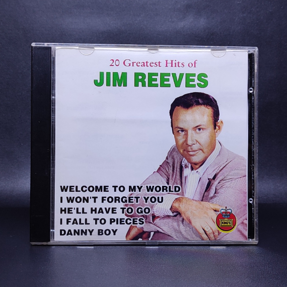 Jual CD JIM REEVES 20 GREATEST HITS OF JIM REEVES ( CD ORIGINAL